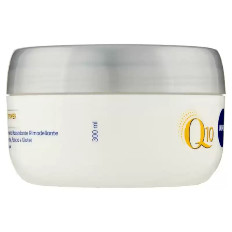 Nivea Tratament de remodelare fermitate pentru picioare, burtă și fese Q10 Multi Power 4in1 300 ml Bax 12 buc